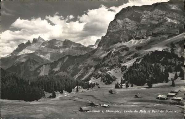 Barmaz Dents du Midi Dent de Bonaveau