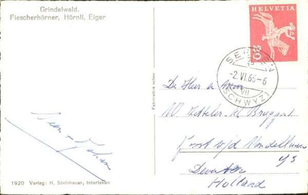 Grindelwald Fiescherhörner Hörnli Eiger – Bild 2