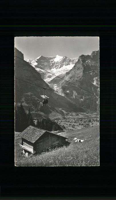 Grindelwald Sesselbahn First