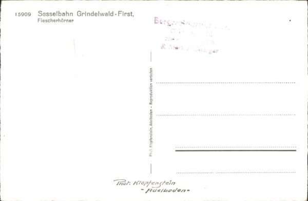 Grindelwald Sesselbahn First – Bild 2
