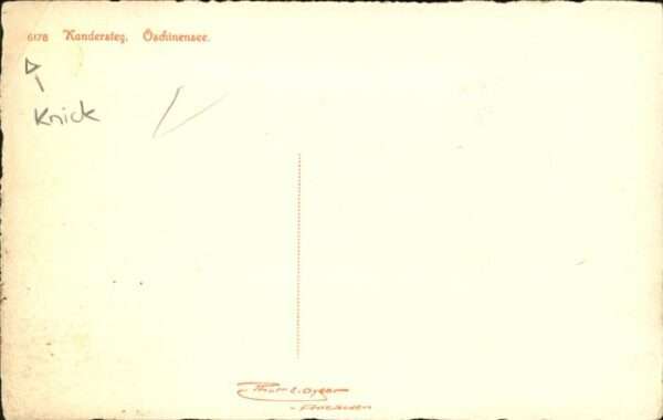 Kandersteg BE Oschinensee – Bild 2