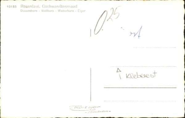 Rosenlaui Gschwandlenmaad – Bild 2