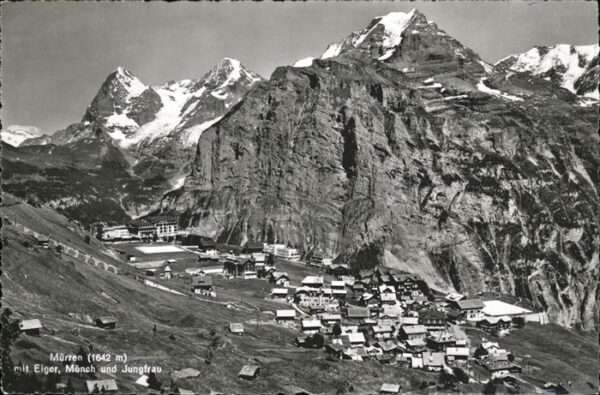 Muerren BE Eiger Mönch Jungfrau
