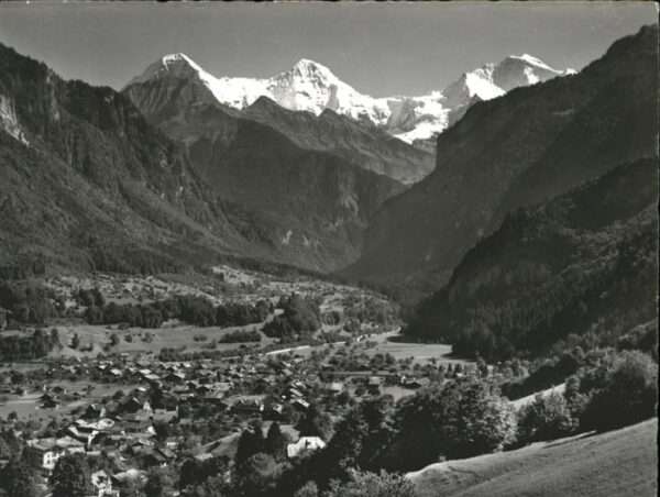 Wilderswil Eiger Mönch Jungfrau