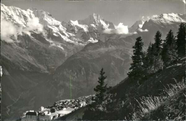 Muerren BE Grosshorn Breithorn Tschingelhorn