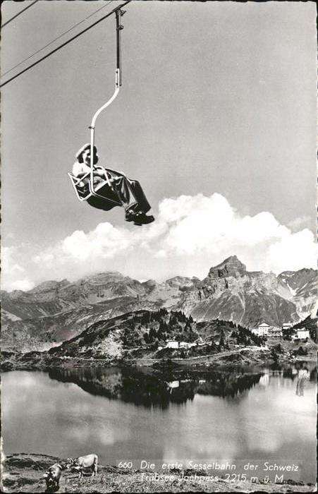 Truebsee OW Erste Sesselbahn