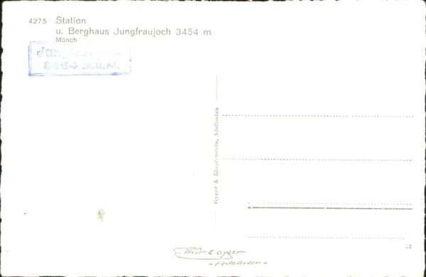 Jungfraujoch Berghaus – Bild 2