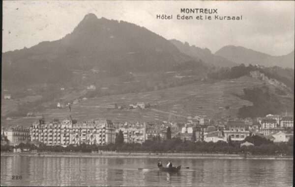 Montreux VD Hotel Eden Boot