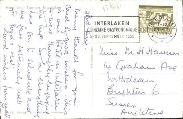 Interlaken BE Hotel drei Tannen – Bild 2