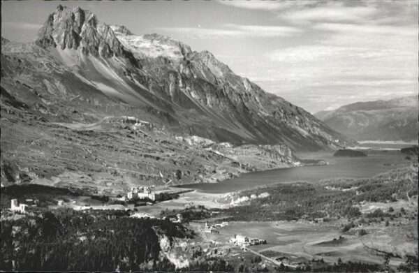Maloja GR Silsersee Piz Lagrev