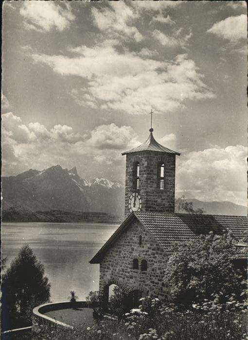 Merligen Thunersee Kirche  Stockhorn