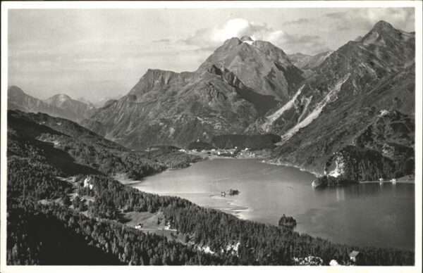 Maloja GR Piz Duan Silsersee