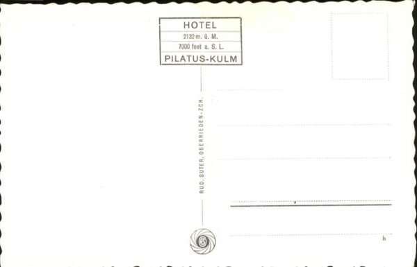 Pilatus Hotel Pilatus Kulm Fliegeraufnahme – Bild 2