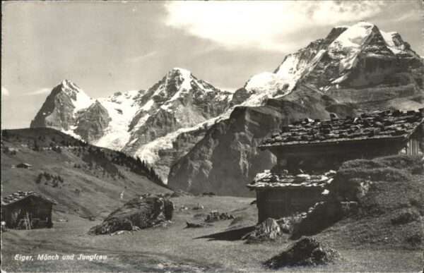 Eiger Grindelwald Mönch Jungfrau