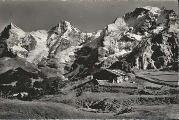 Eiger Grindelwald Mönch Jungfrau Alphütte