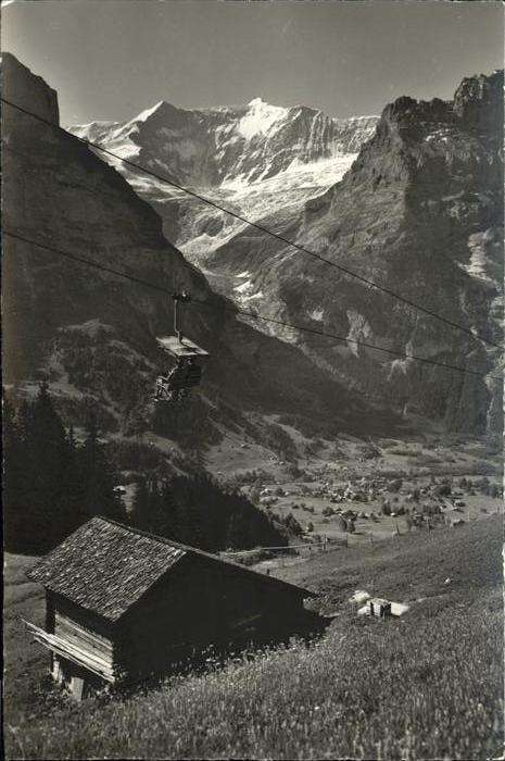 Grindelwald Sesselbahn Fiescherhörner