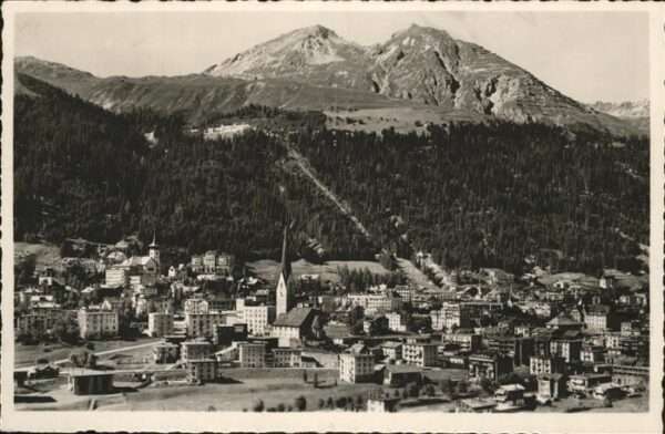 Davos GR Schatzalp Strela Pass Schiahörner