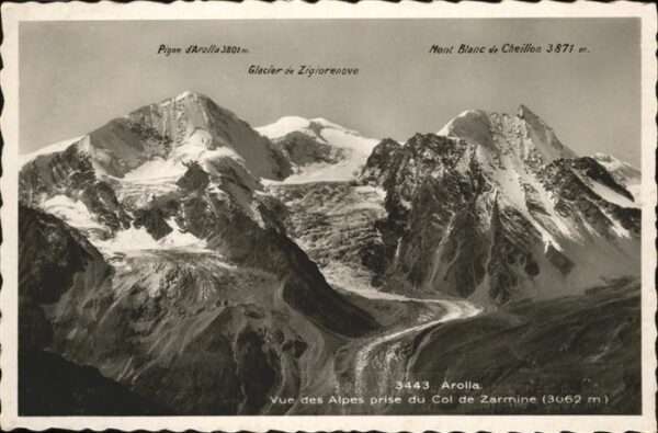 Arolla VS Col de Zarmine