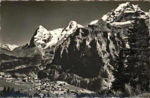 Muerren BE Eiger Mönch Jungfrau