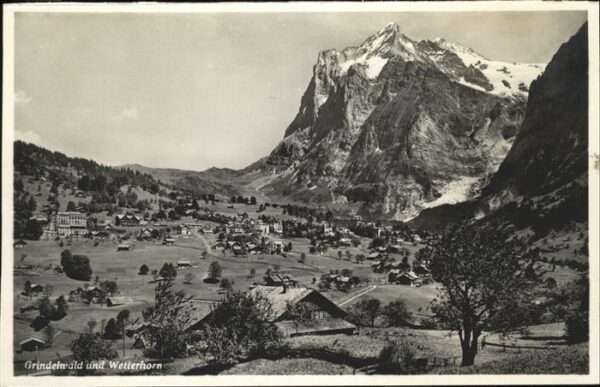 Grindelwald Wetterhorn