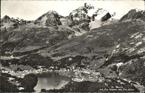 St Moritz GR Piz Albaba Piz Julier