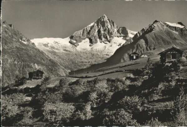 Buerchen Bietschhorn Wiwannihorn