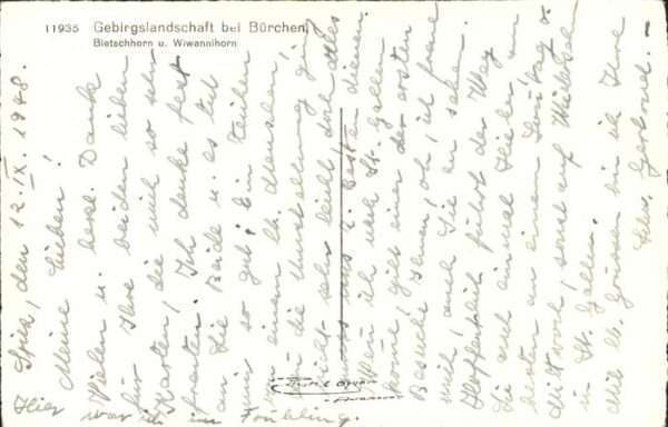 Buerchen Bietschhorn Wiwannihorn – Bild 2
