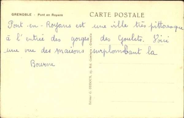 Grenoble Pont en Royans – Bild 2