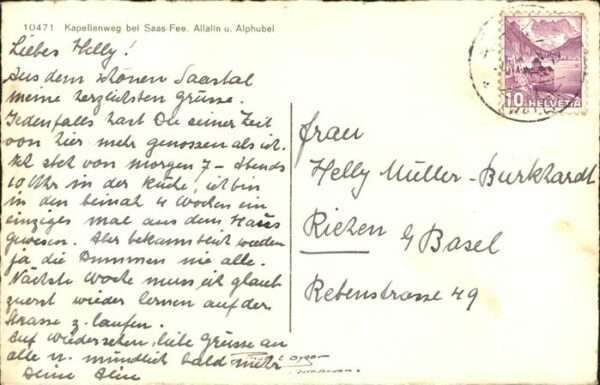 Saas-Fee Kapellenweg – Bild 2