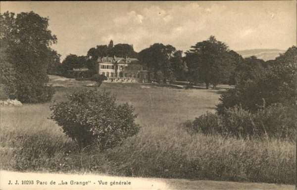 Geneve GE Parc La Grange