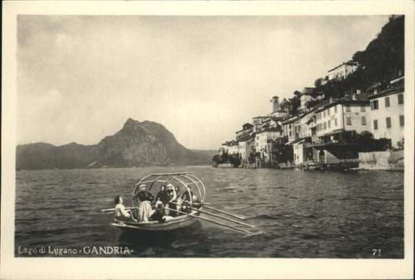Gandria Lago di Lugano Boot