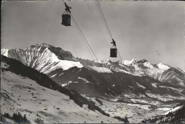 Adelboden Luftseilbahn Unterbirg Engstligenalp