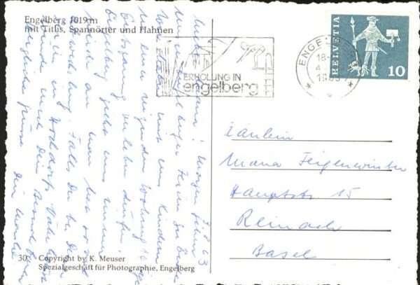 Engelberg OW Titlis Spannörter Hahnen – Bild 2
