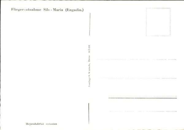 Sils Maria Graubuenden Fliegeraufnahme – Bild 2