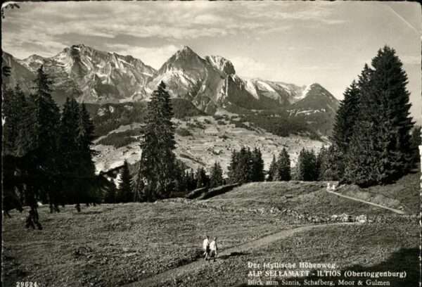 Alt St Johann Alp Sellamatt Iltios