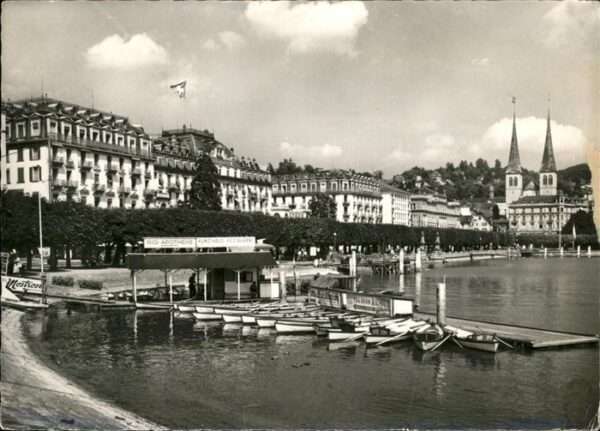 Luzern LU Schweizerhofquai Kirche