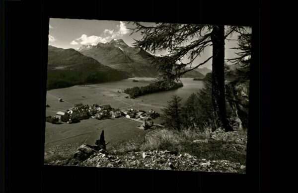 Sils Baselgia Silsersee Piz Margna