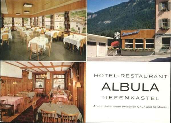 Tiefencastel Hotel Restaurant Albula