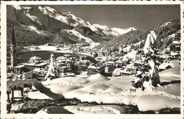 St Moritz GR Panorama