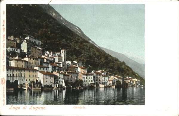 Lugano TI lago di Lugano