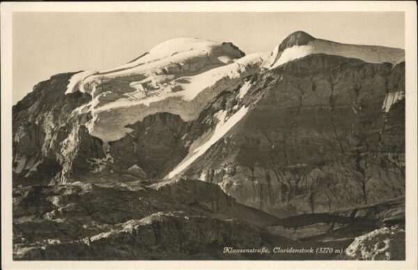 Clariden Klausenstraße Claridenstock
