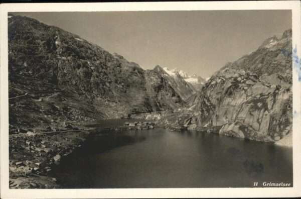 Grimselsee BE Kraftwerk Oberhasli