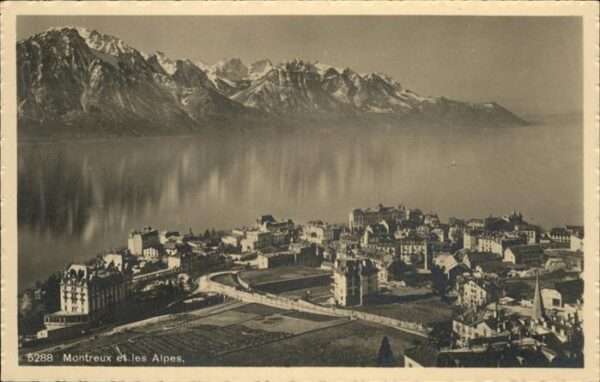 Montreux VD Alpen
