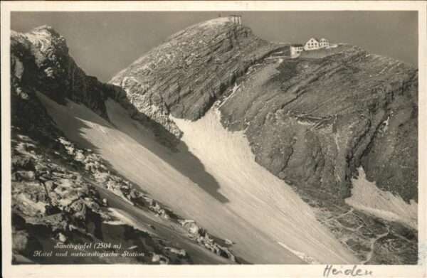 Saentis AR Säntisgipfel
Meteorolog. Station