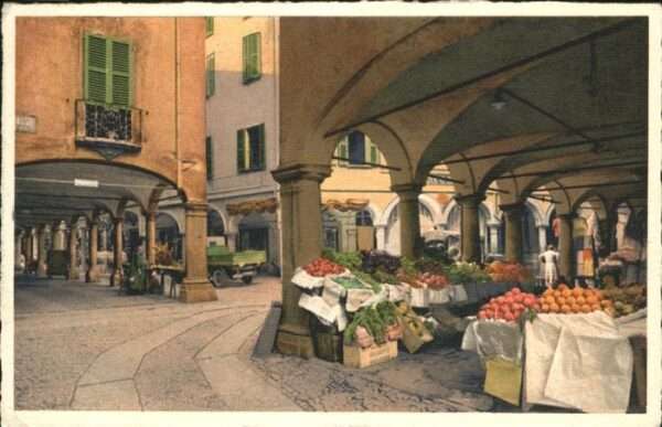 Lugano TI Portici di Via Pessina