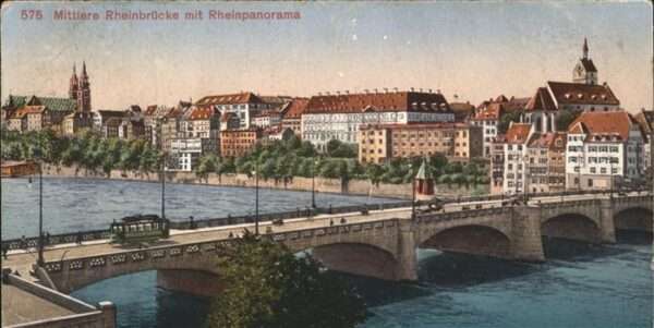 Basel BS Mittlere Rheinbrücke
Rheinpanorama