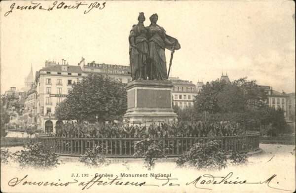 Genf GE Monument natiional