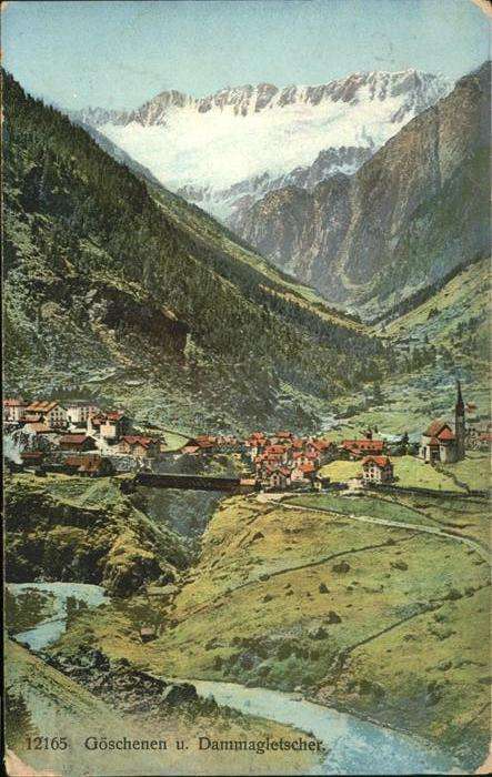Goeschenen Dammagletscher