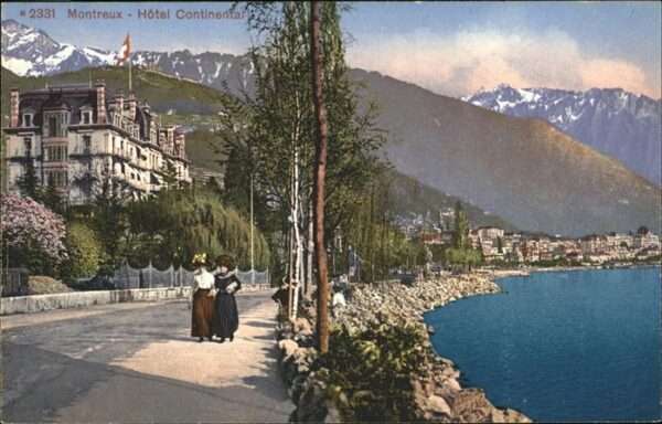 Montreux VD hotel Continental
