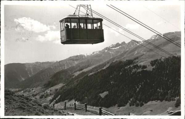 Davos GR Luftseilbahn Davos-Ischalp